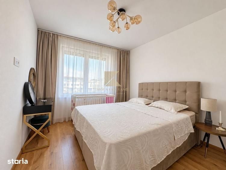 Apartament cu 2 camere decomandat în Noua