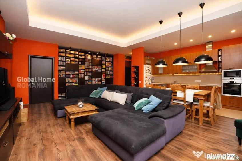 Apartament cu 3 camere semidecomandat în Herăstrău
