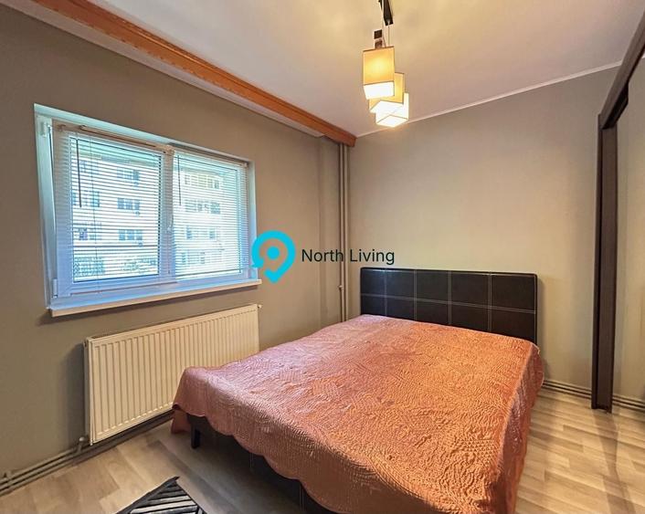 Apartament cu 3 camere decomandat, mobilat în Ozana