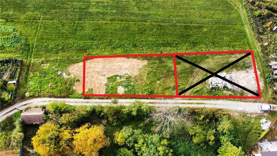 Teren Construcții intravilan de 657 mp, în Nord