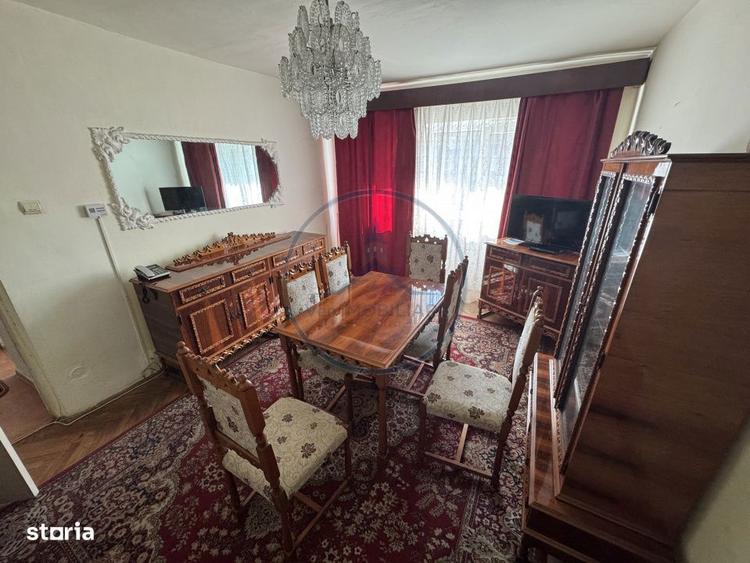 Apartament cu 3 camere decomandat în Central