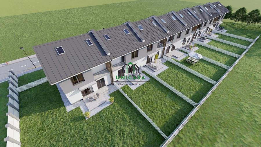 Casă individuală cu 4 camere cu Canalizare în Cetățuia Nord