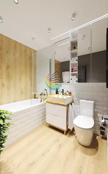 Apt 2 Camere Decomandat 63MP Popesti Leordeni Comision 0% - 3