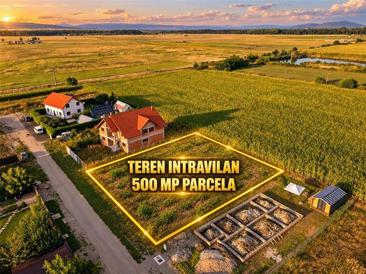Teren Construcții intravilan de 500 mp, în Exterior Est