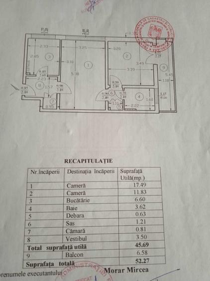 Apartament cu 2 camere semidecomandat în Bucur Obor