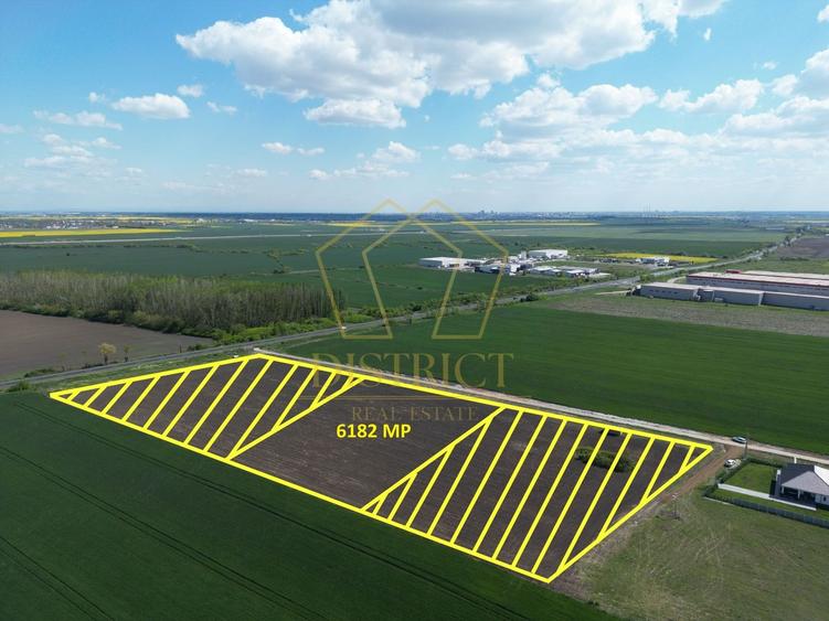 Teren Construcții intravilan de 6182 mp, în Sânandrei
