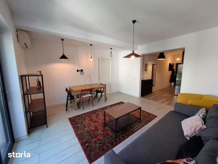 Apartament cu 2 camere, mobilat în Obor
