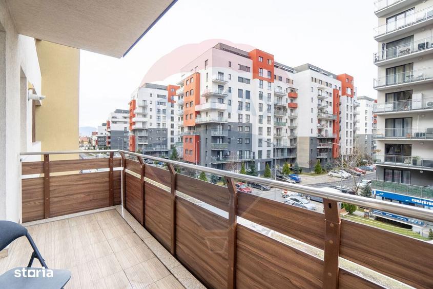 Apartament cu 2 camere, mobilat în Tractorul