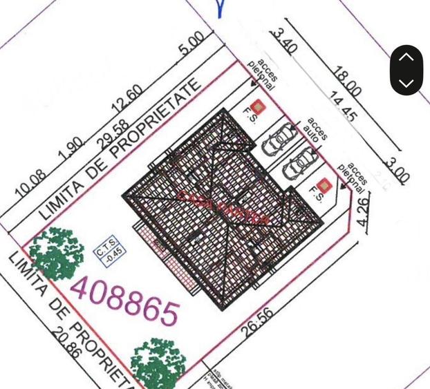 Duplex cu 3 camere cu Canalizare în Remetea Mare