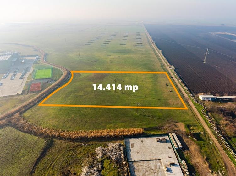 Teren Construcții intravilan de 14414 mp, în Șagului