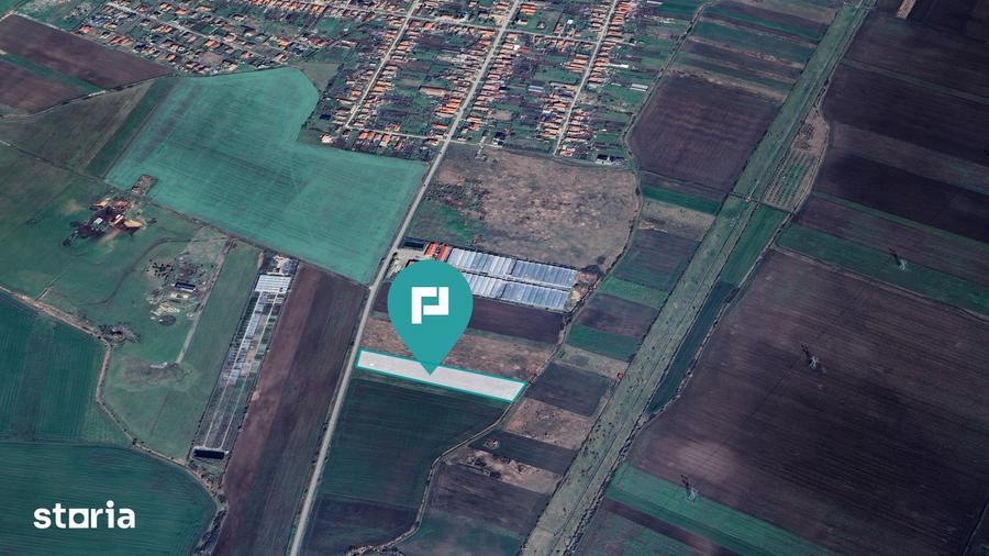 Teren arabil intravilan 10.333mp - Livada - 2