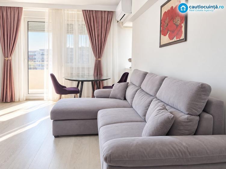 Apartament cu 2 camere decomandat, mobilat în Unirii