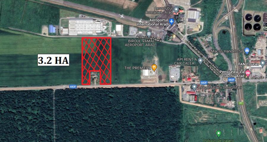 Teren 3.2 ha langa Aeroport - ID : RH-30777-property - 1