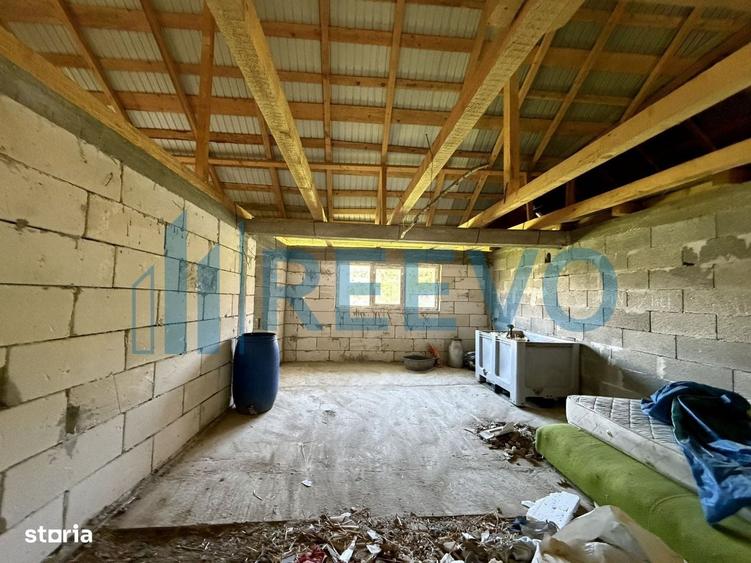 Casă cu 3 camere în Drăgești