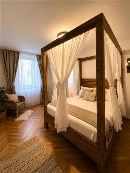Apartament cu 2 camere nedecomandat, mobilat în Central