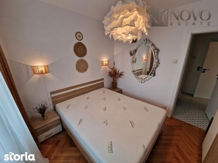 Apartament cu 2 camere semidecomandat, mobilat în Moșilor