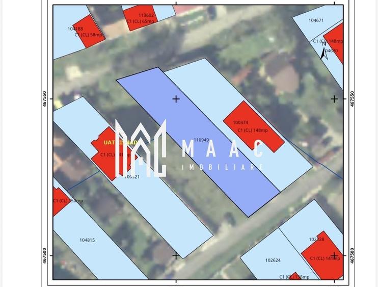 Teren Construcții intravilan de 740 mp, în Cisnădioara
