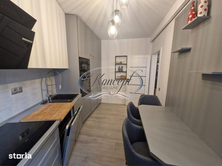 Apartament cu 3 camere semidecomandat în Central