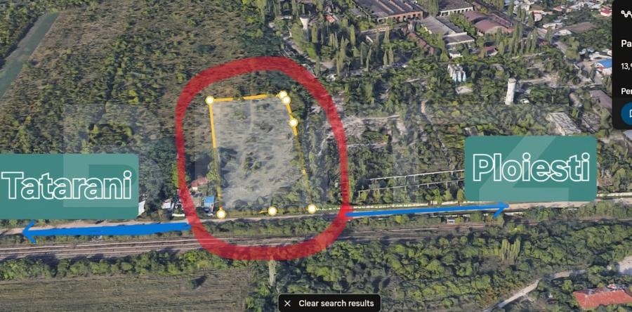 Teren Construcții intravilan de 12500 mp, în Rafinaria Astra