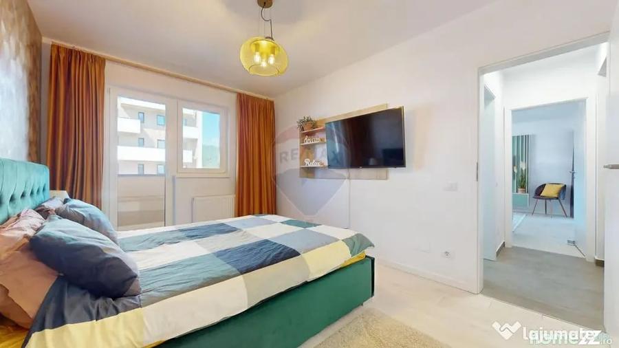 Apartament cu 2 camere decomandat în Noua