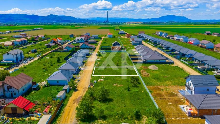 Teren Construcții intravilan de 550 mp, în Tărlungeni