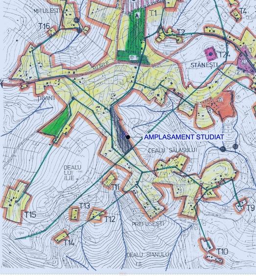 Teren Construcții intravilan de 1800 mp, în Mărișel