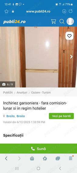 Garsonieră în Barieră