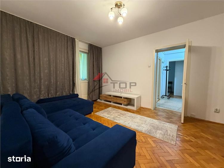 Apartament cu 2 camere semidecomandat în Zona industrială