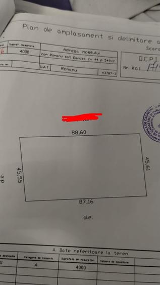 Spațiu comercial, în Oancea
