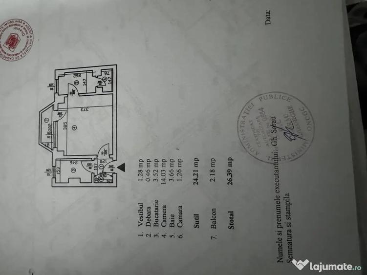 Garsonieră semidecomandată în Sebastian