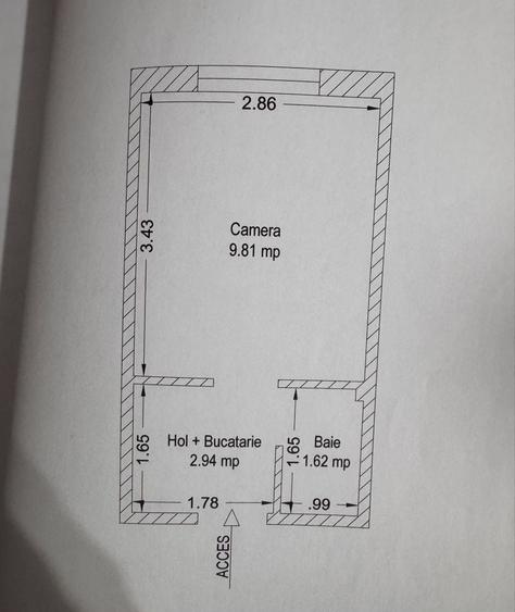 Garsonieră în Lipovei