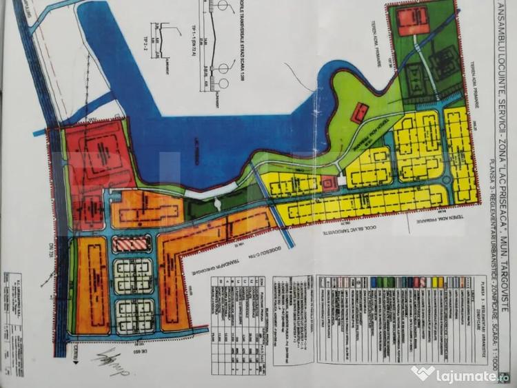 Teren 1150 mp Locuin?e Colective P+3+M Zona Lac Priseaca - 2