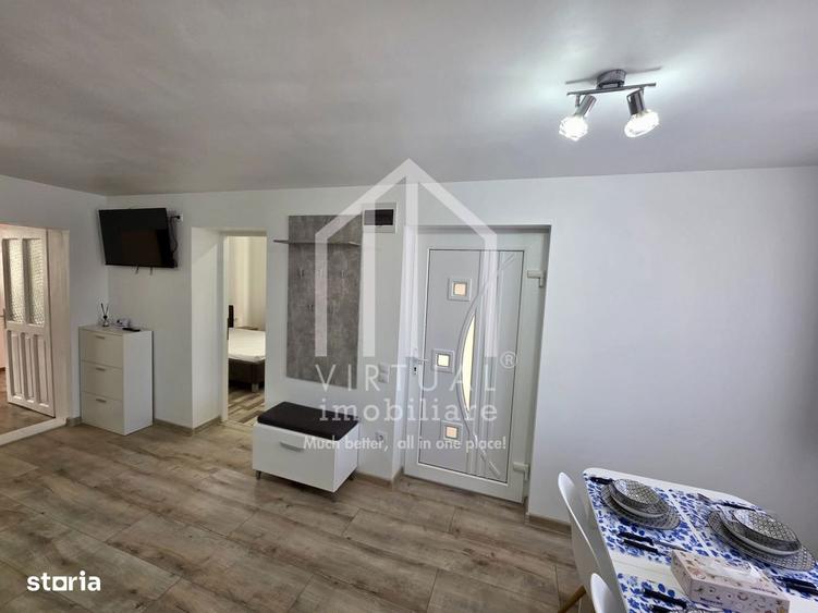 Apartament cu 4 camere decomandat, mobilat în Valea Aurie