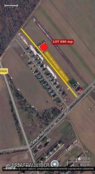 Teren de 700 mp, în Săbăreni