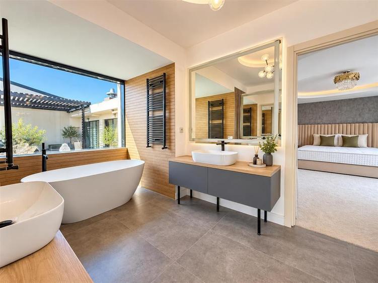 Penthouse cu 5 camere decomandat, mobilat în Herăstrău