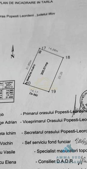 Teren intravilan 300 mp - Parohie Popesti - Viilor / Fagului - 4