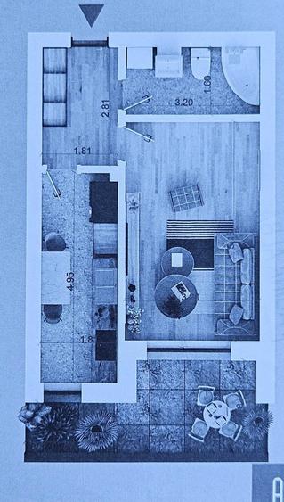Garsoniera Iram Residence - et. 2 (46 mp) direct proprietar - 1