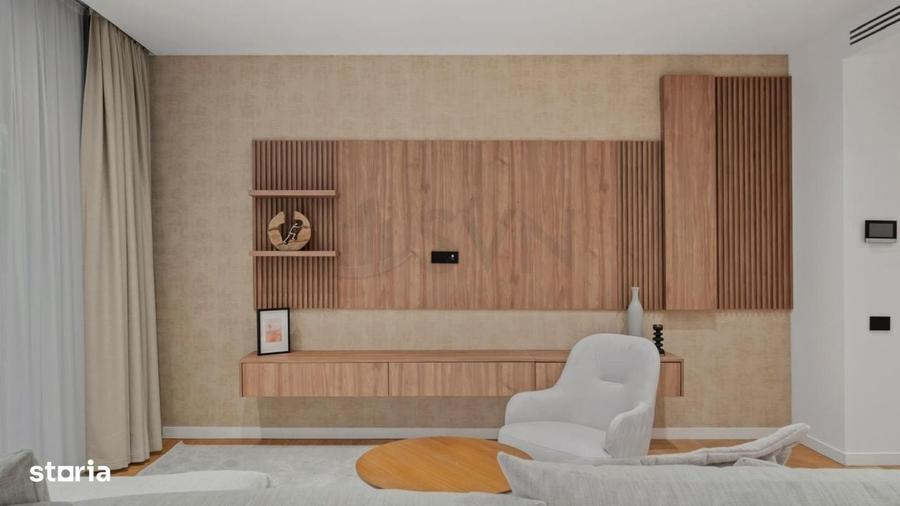 Apartament cu 3 camere, mobilat în Primăverii