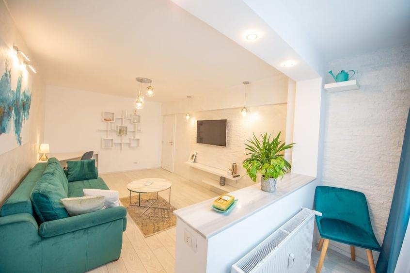 Apartament cu 2 camere decomandat, mobilat în Tineretului