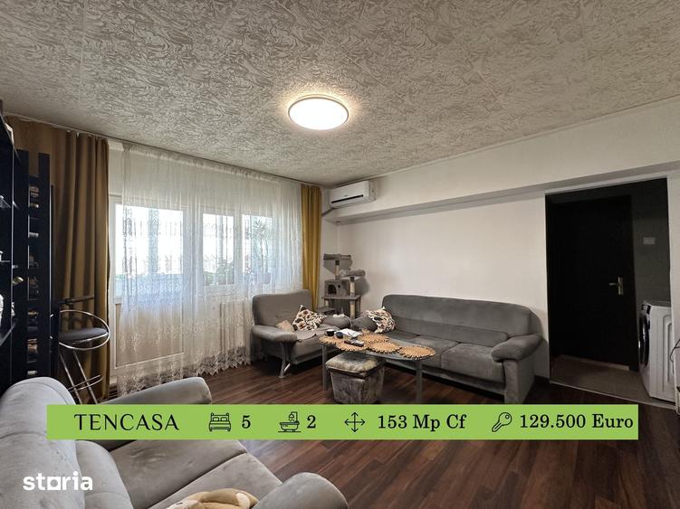 Apartament cu 5 camere semidecomandat în Micălaca