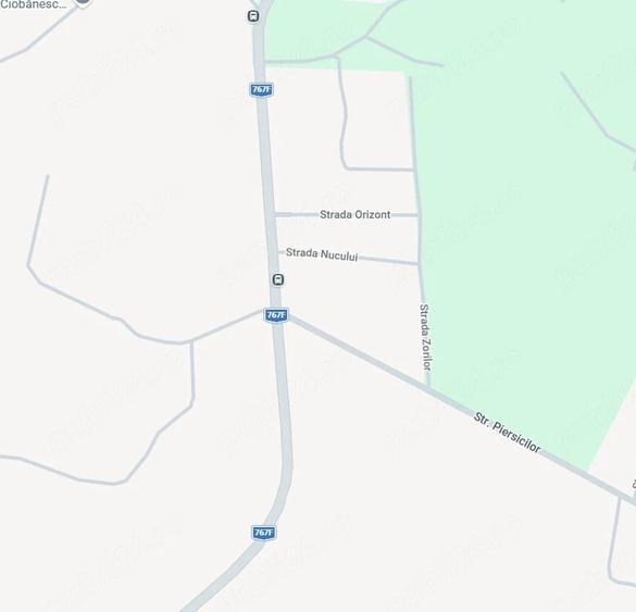 Teren de 1034 mp, în Paleu