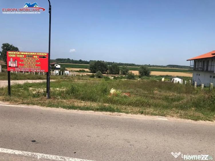 Teren de 2000 mp, în Murighiol