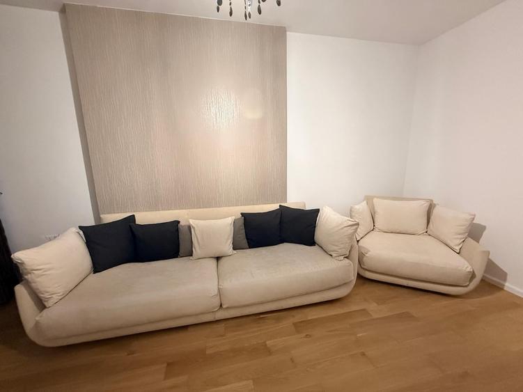 Apartament cu 3 camere decomandat, mobilat în Herăstrău