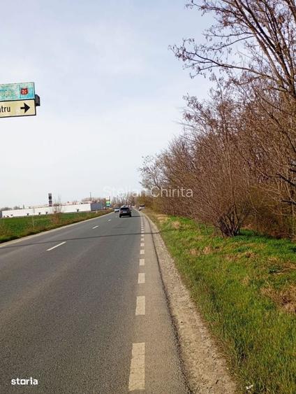 Teren intravilan 5.000 m2 cu 40 m deschidere la DN2A langa Kaufland