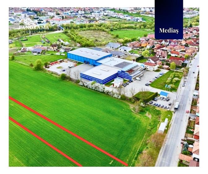 Teren agricol intravilan de 6100 mp, în Nord-Vest