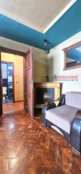Apartament cu 2 camere semidecomandat, mobilat în Florilor