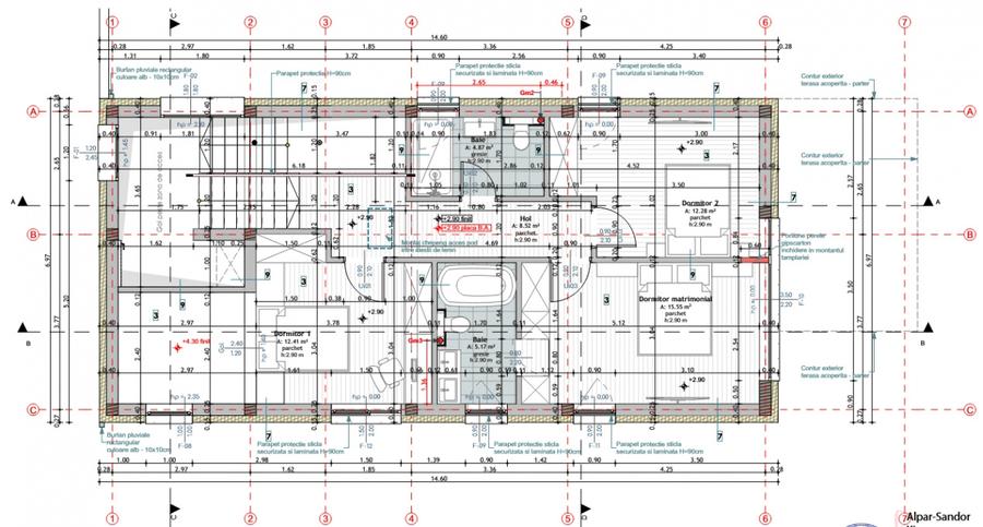 Casă individuală cu 4 camere cu Teren 586 Mp în Corușu