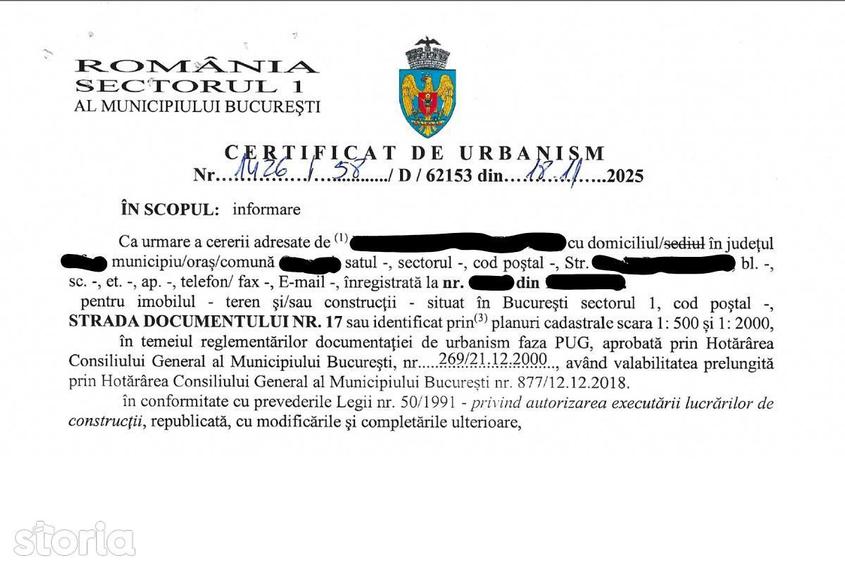 GIULESTI | Teren intravilan 800mp | Certificat urbanism disponibil - 7
