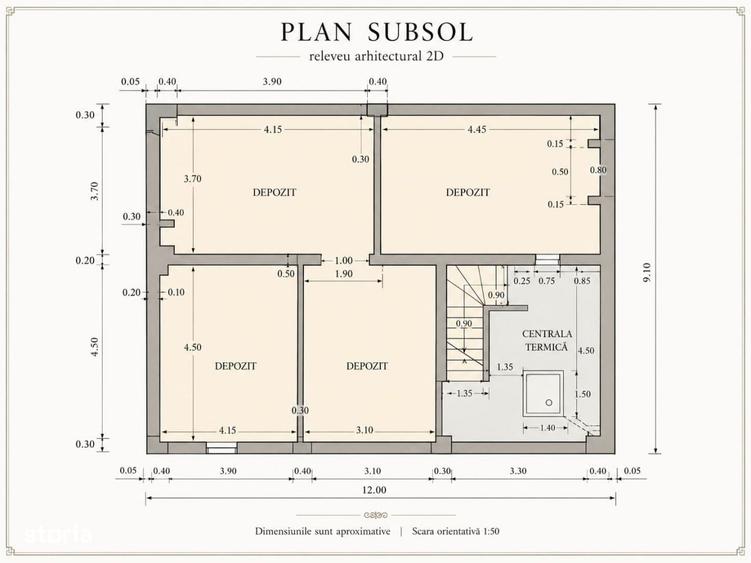 Casă cu 3 camere cu Teren 109 Mp în Ultracentral