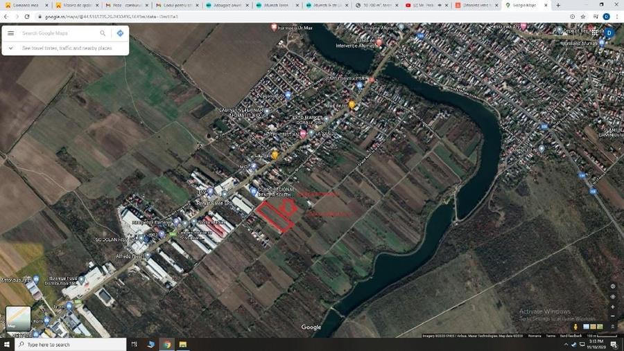 Teren de 5000 mp, în Afumați